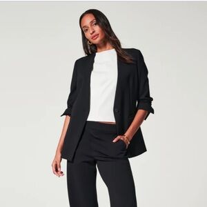 NWT Spanx The Perfect Oversized Blazer in Navy